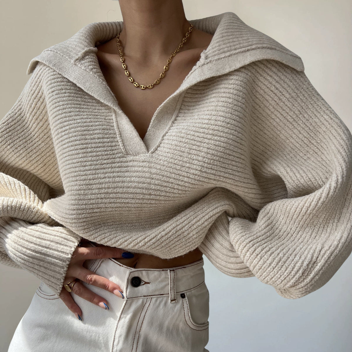 Olivia Klein Everly Knit Sweater