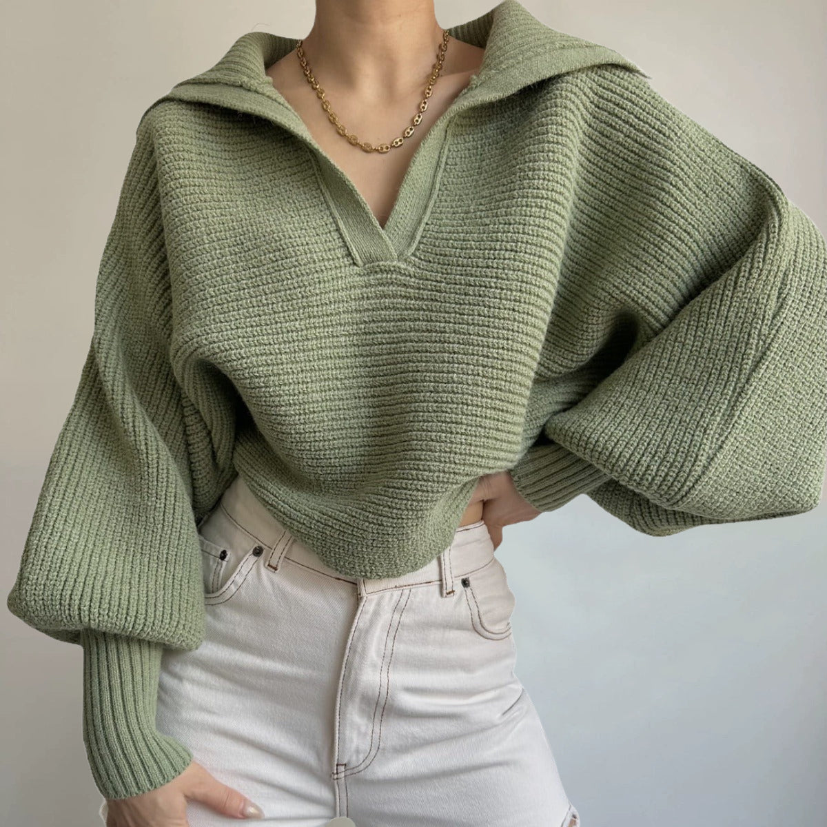 Olivia Klein Everly Knit Sweater