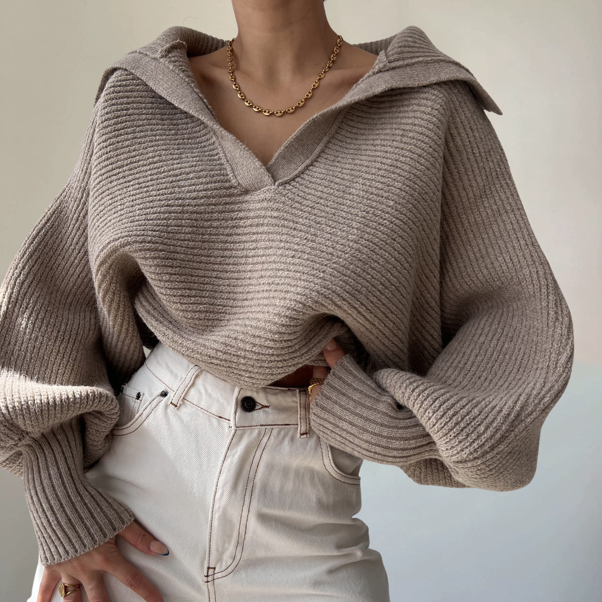 Olivia Klein Everly Knit Sweater