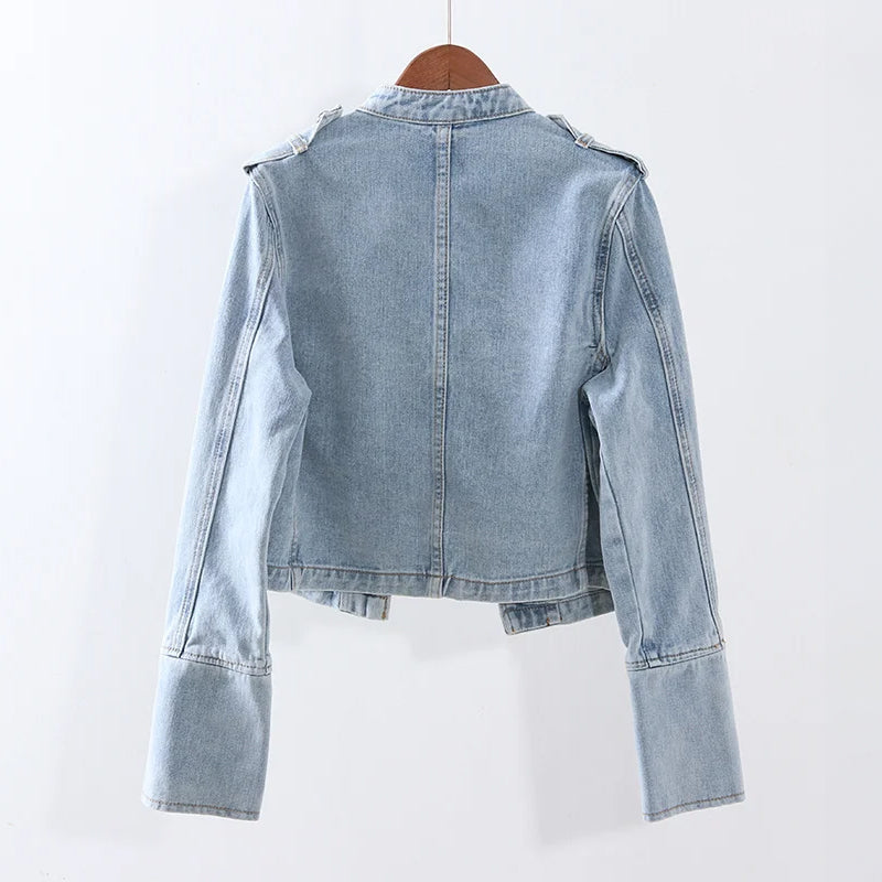 Olivia Klein Militant Denim Jacket