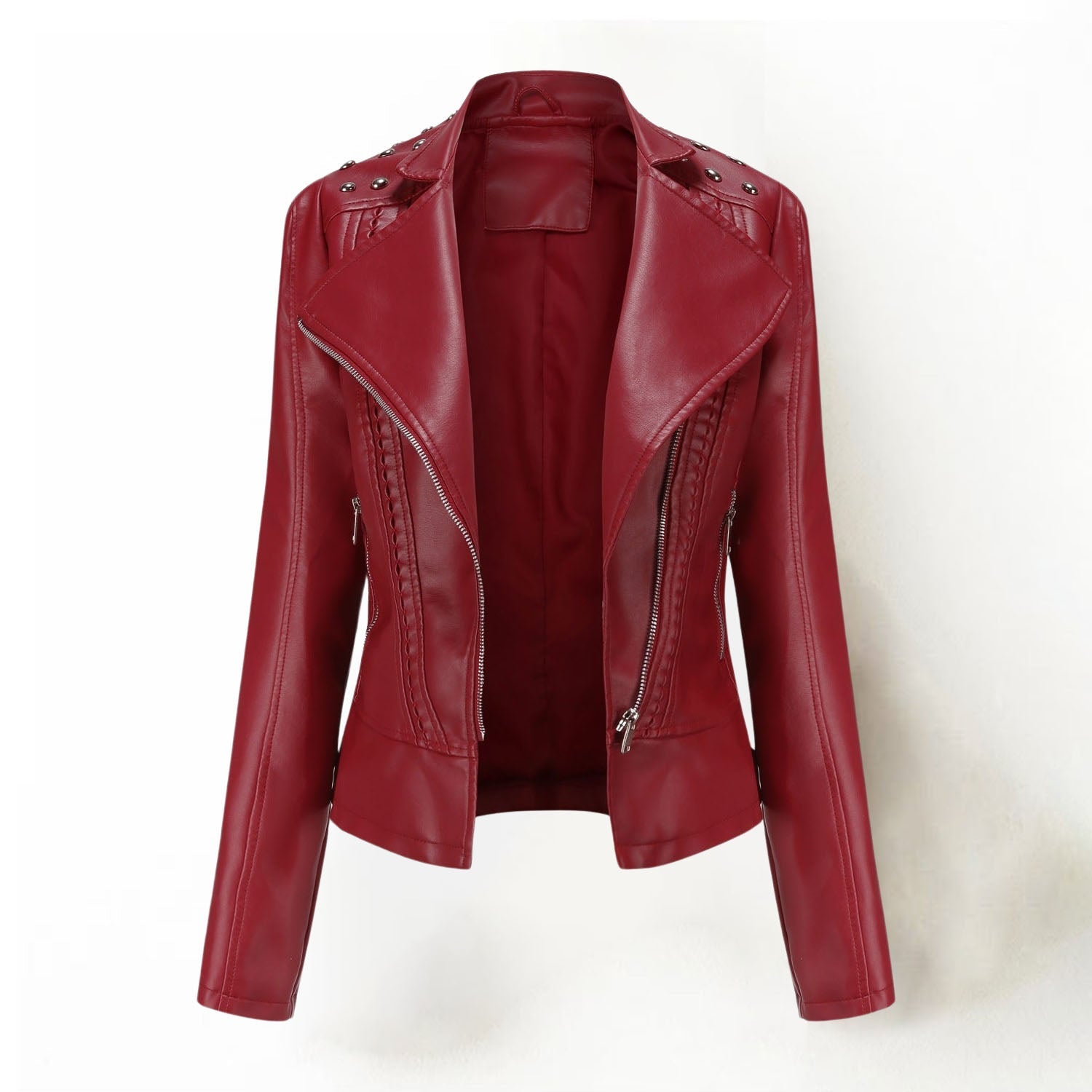 Olivia Klein Spring Leather Jacket