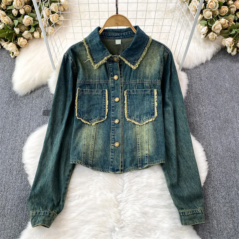 Serena Blake Vintage Vibe Denim Jacket