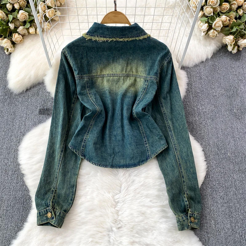 Serena Blake Vintage Vibe Denim Jacket