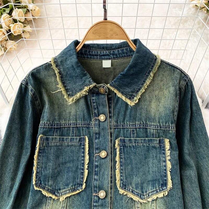 Serena Blake Vintage Vibe Denim Jacket