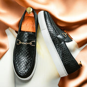 CrocShine Genuine Leather Sneakers