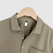 Dan Anthony Bahamas Linen Polo Shirt