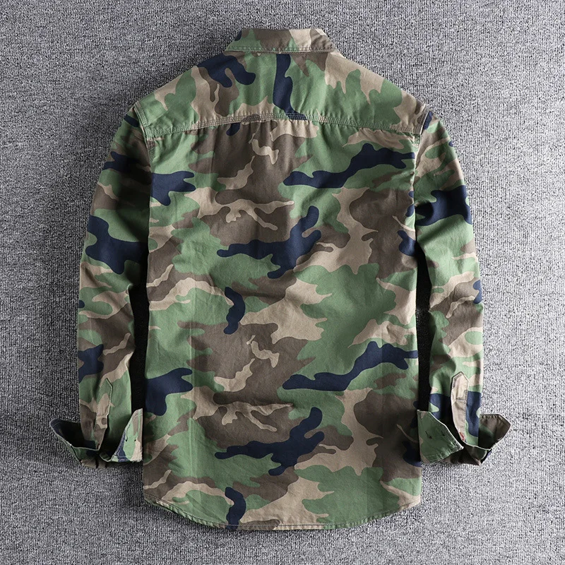 Dan Anthony Camouflage Cotton Shirt