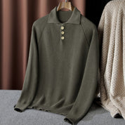 Dan Anthony Knitted Polo Sweater