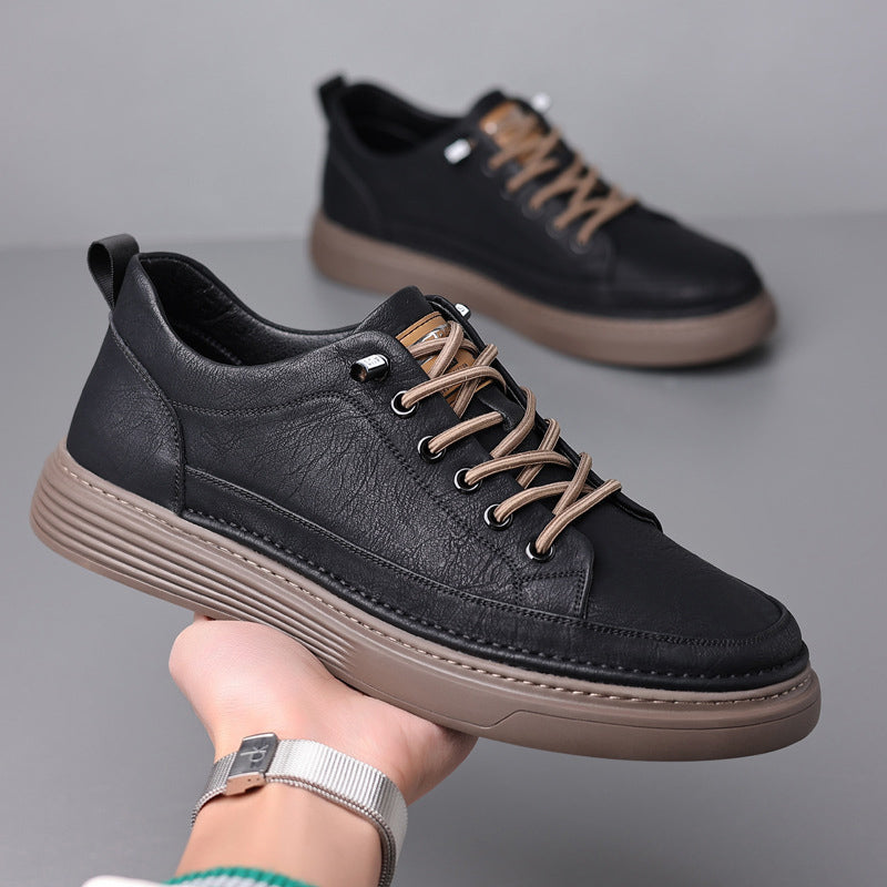 Dan Anthony Leather Sneakers