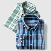 Dan Anthony Plaided Cotton Shirt