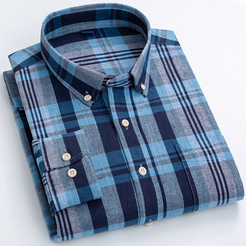 Dan Anthony Plaided Cotton Shirt