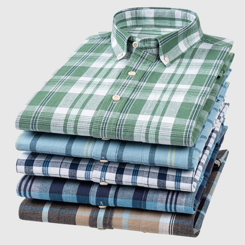 Dan Anthony Plaided Cotton Shirt