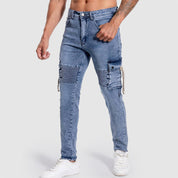 Dan Anthony Slim Fit Multi Pocket Jeans
