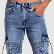Dan Anthony Slim Fit Multi Pocket Jeans