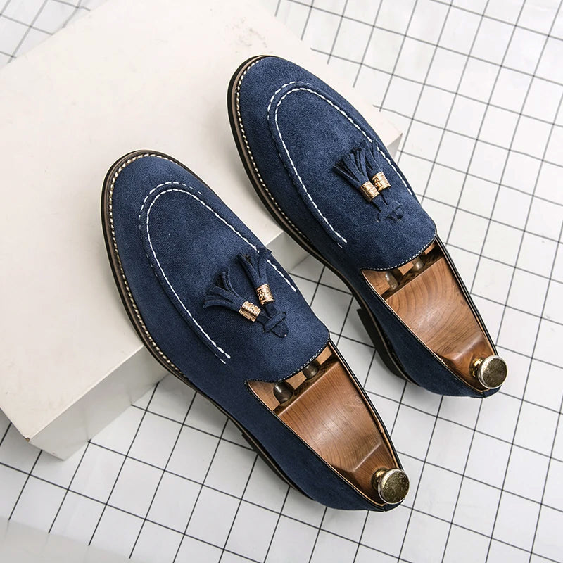 Dan Anthony Sovereign Suede Loafers