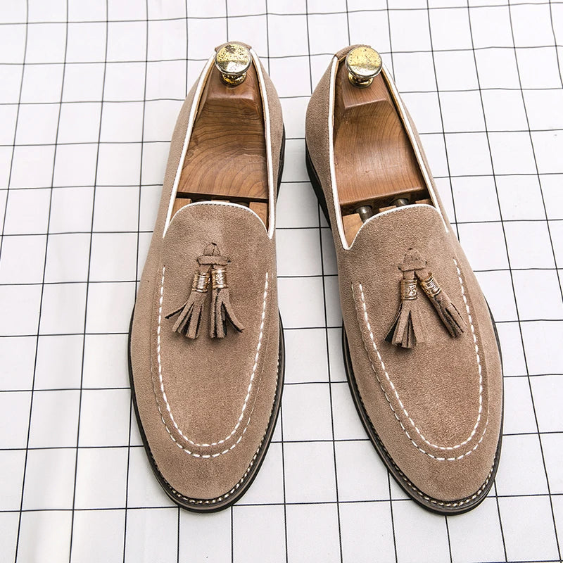 Dan Anthony Sovereign Suede Loafers