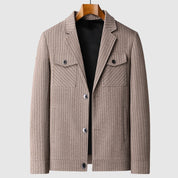 Dan Anthony Striped Woolen Jacket