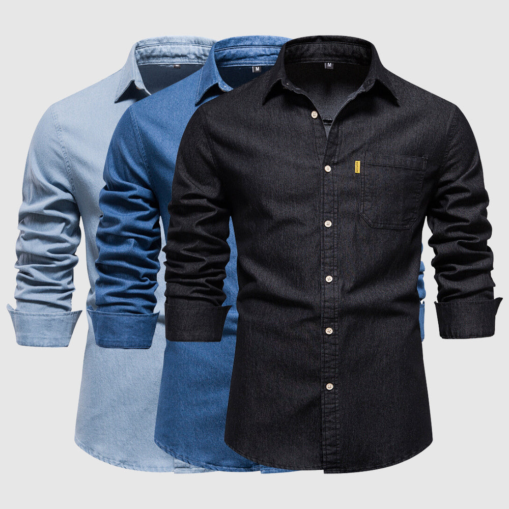 Dan Anthony Wimbledon Denim Shirt