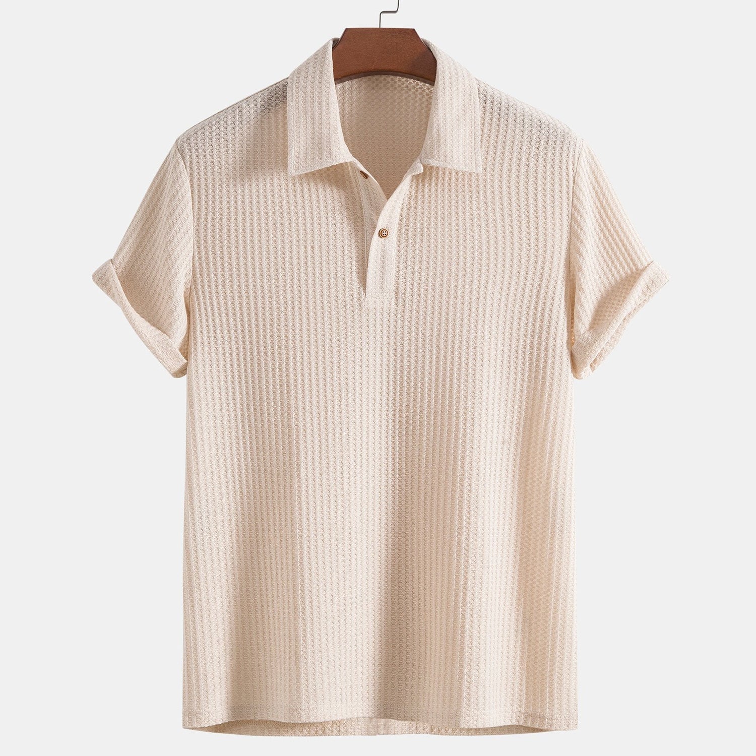 Dan Anthony Waffle Knit Polo