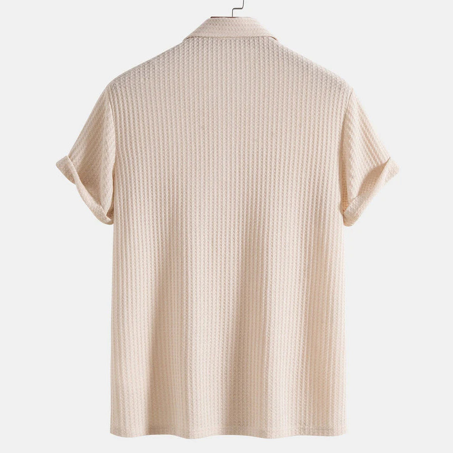 Dan Anthony Waffle Knit Polo
