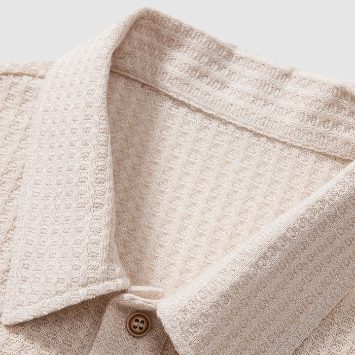 Dan Anthony Waffle Knit Polo