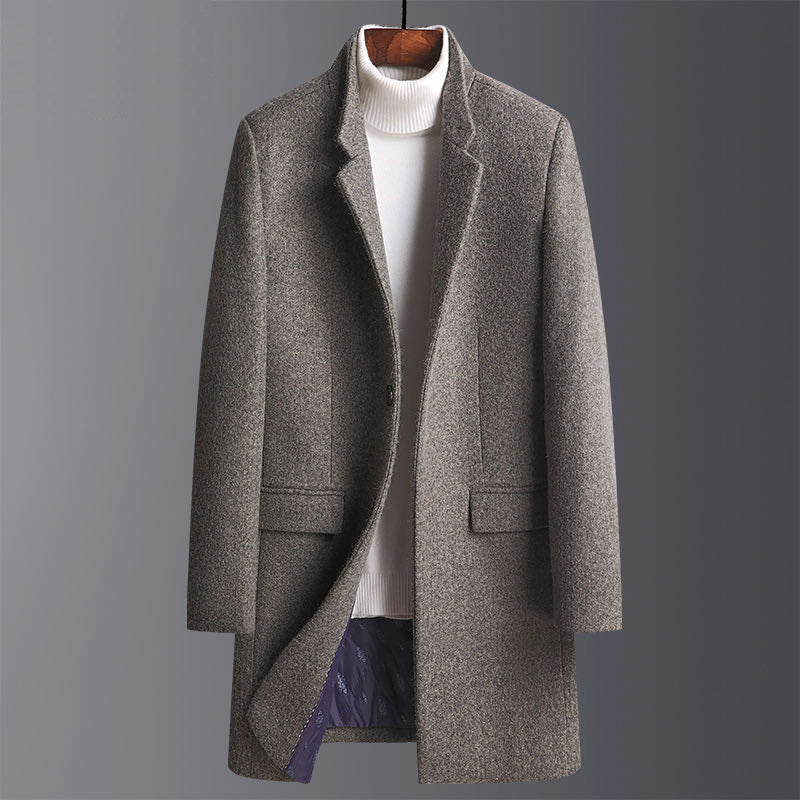 Elite Elegance Wool Coat