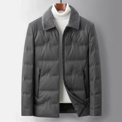 Evergreen Elegance Exquisite Down Jacket