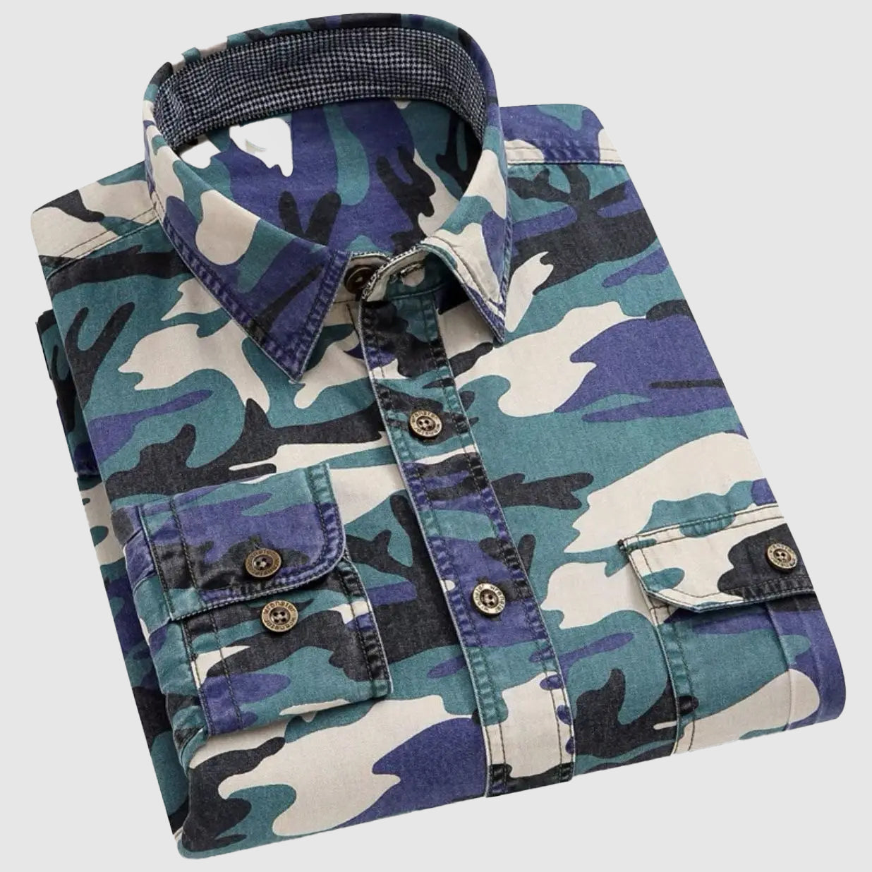 Insignia Camouflage Long Sleeve Shirt