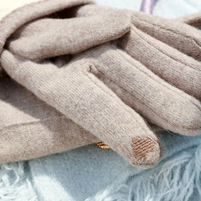 Isabelle Luxe Flair Cashmere Gloves