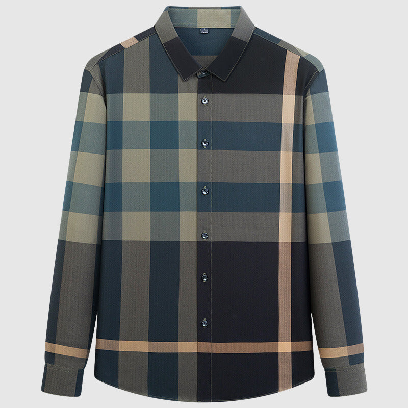 John Wellington Checkmate Plaid Shirt