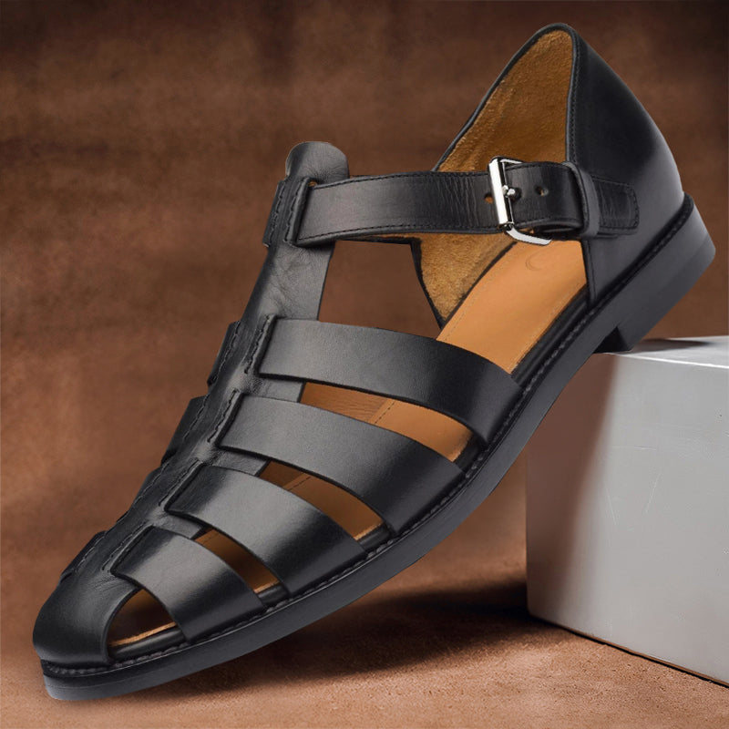 John Wellington Leather Fisherman Sandals