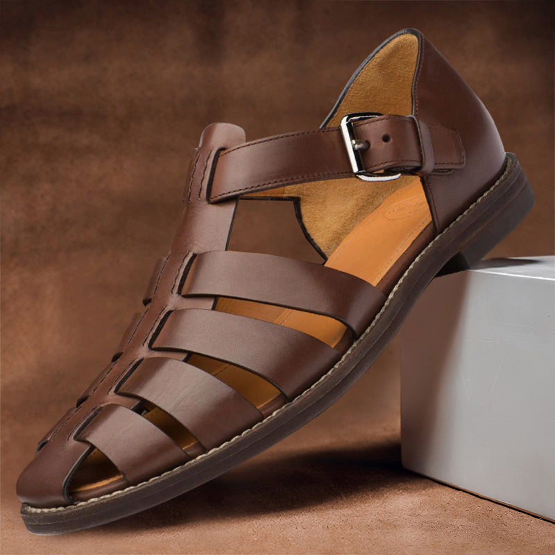 John Wellington Leather Fisherman Sandals