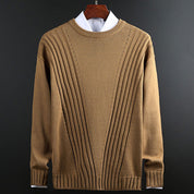 John Wellington Striped Elegance Sweater