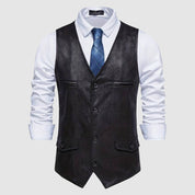 John Wellington Vintage Suede Vest