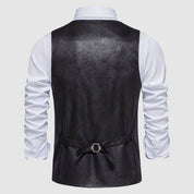 John Wellington Vintage Suede Vest