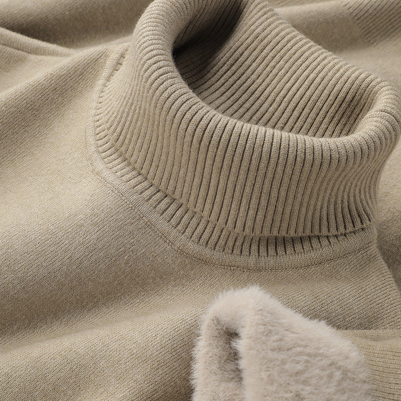Kingsman Velvet Warm Turtleneck Sweater