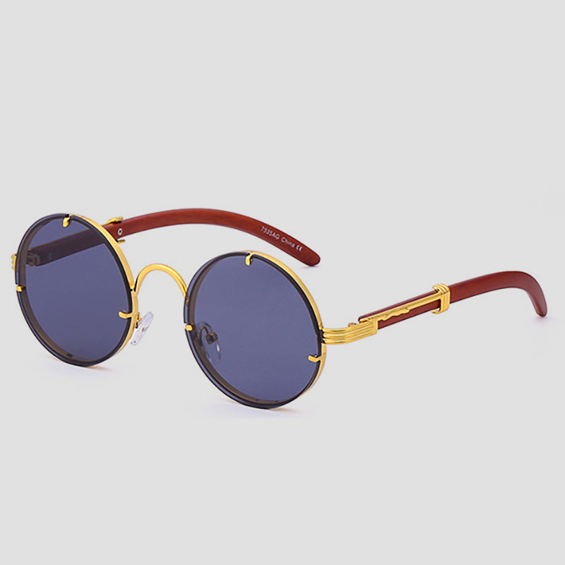 Marlon Retro Round Sunglasses