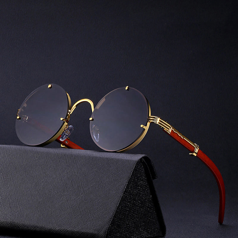 Marlon Retro Round Sunglasses