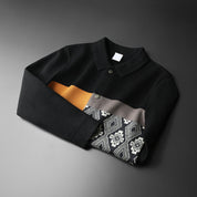 Massimo Patchwork Cardigan