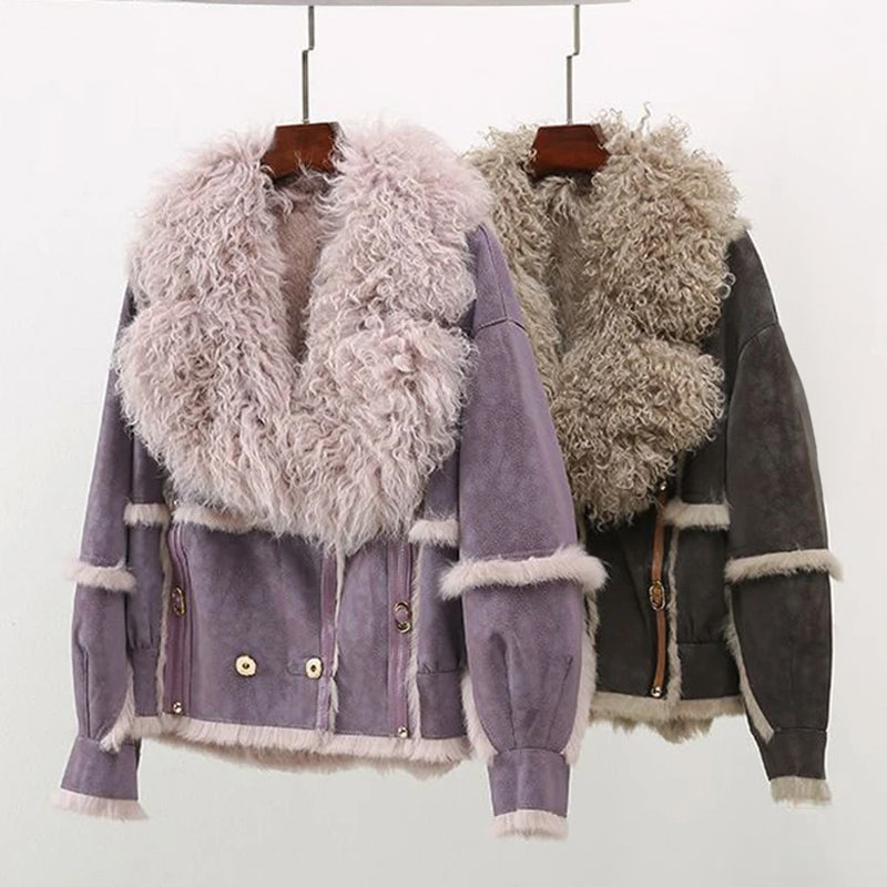 Monroe Alluring Faux Fur Jacket