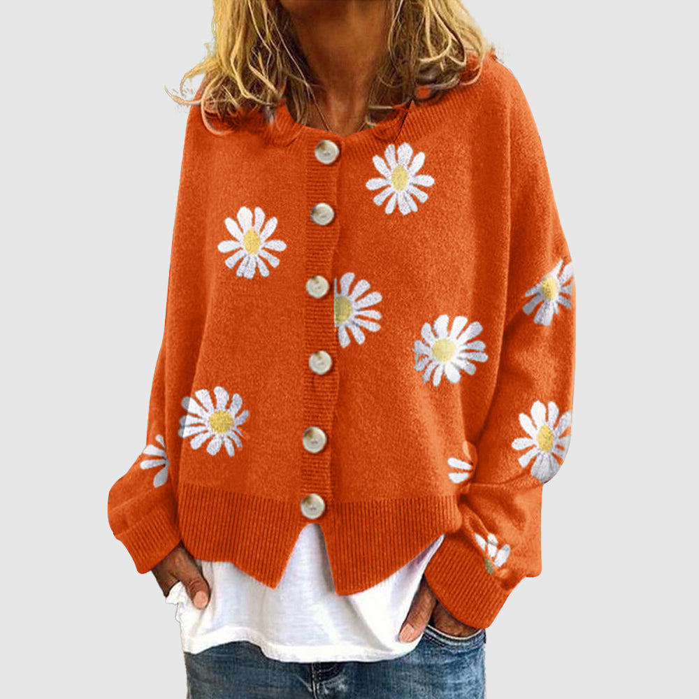 Olivia Klein Daisy Autumn Sweater