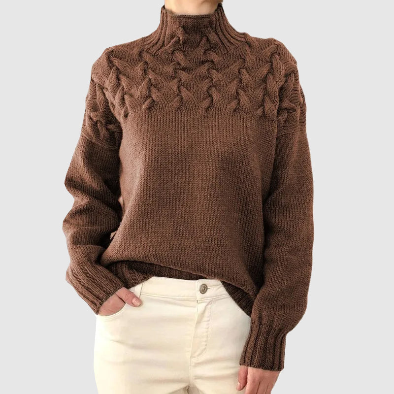 Olivia Klein Goya Turtleneck Sweater