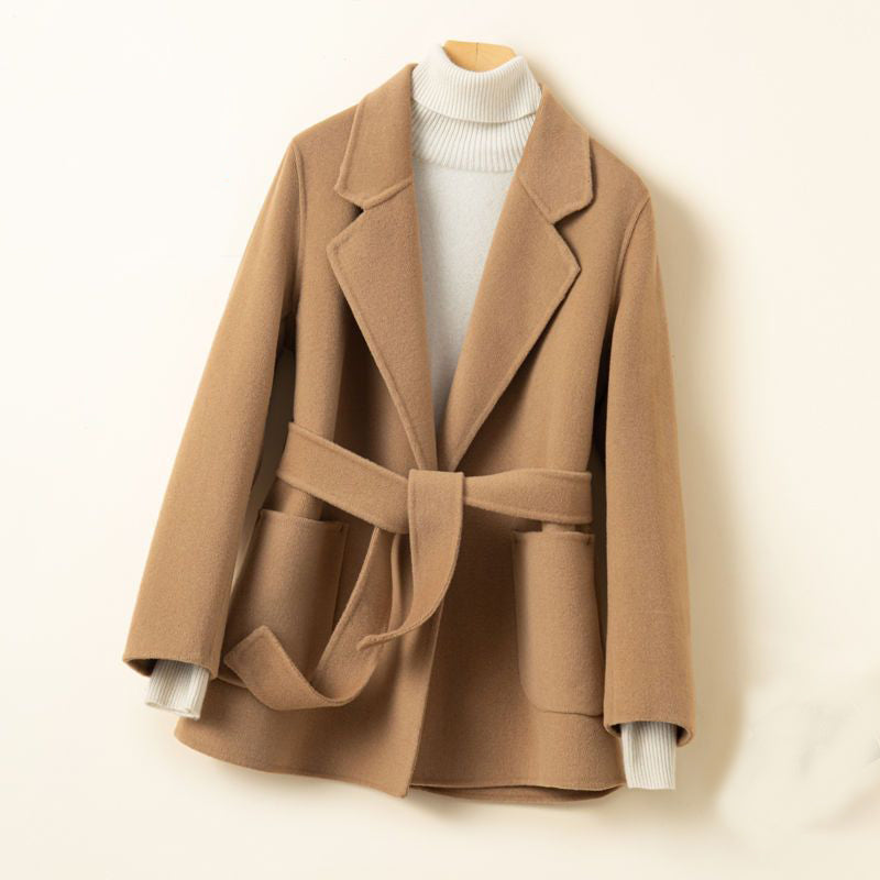 Olivia Klein Lyon Short Wool Coat