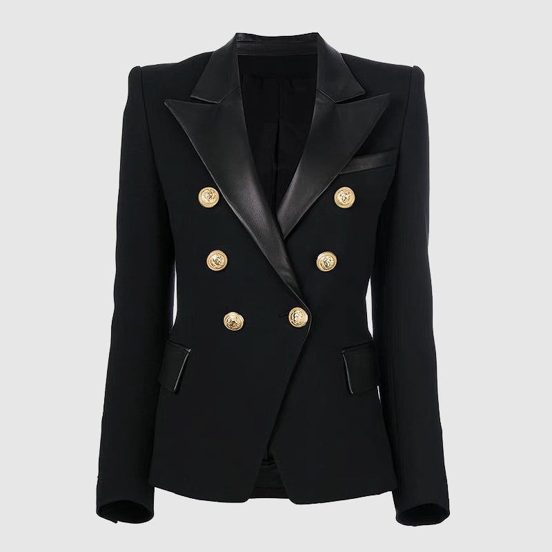 Olivia Klein Noir Chic Blazer