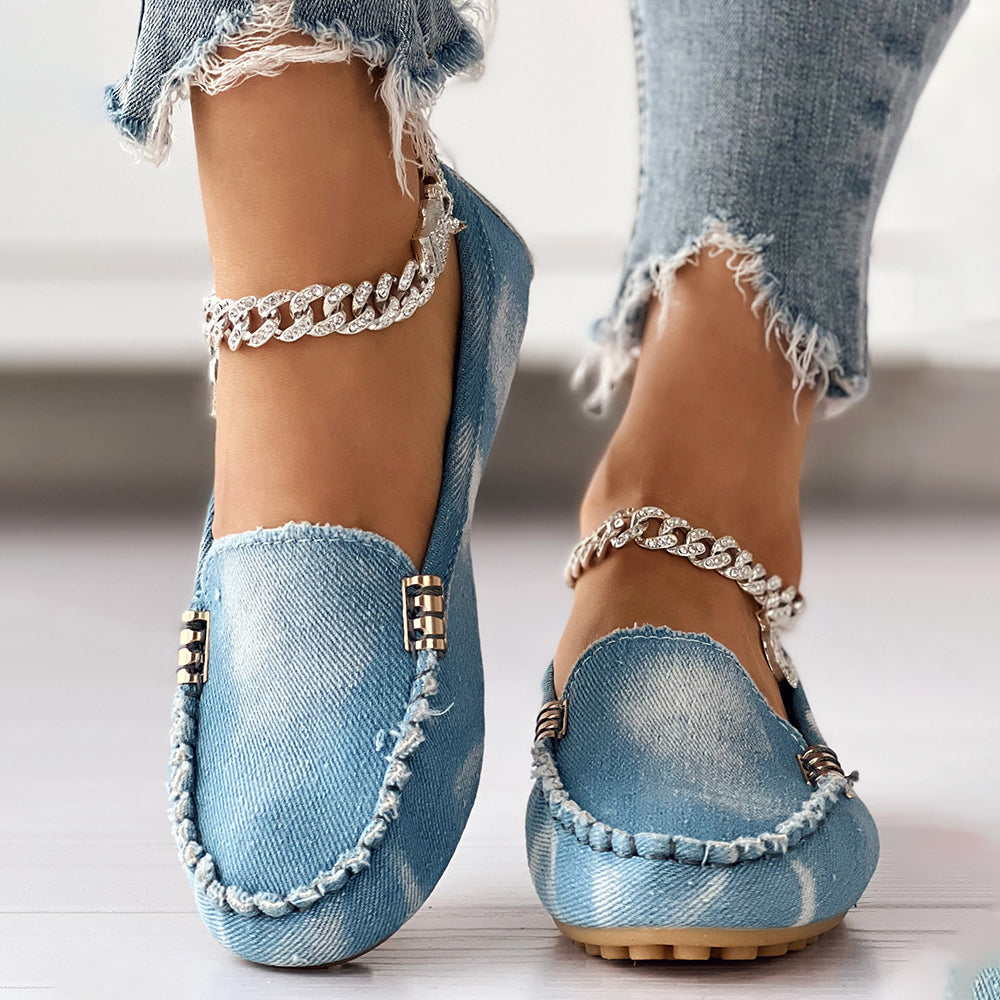 Olivia Klein Opulent Casual Loafers