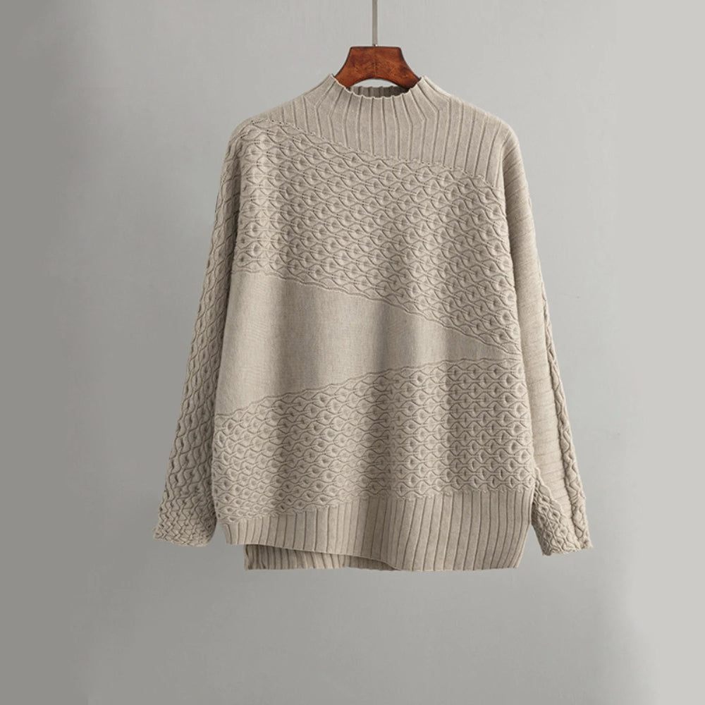 Olivia Klein Soft Pearls Sweater