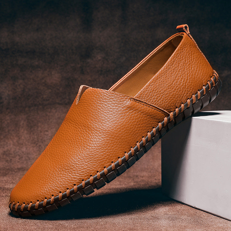 Provence Minimal Genuine Leather Loafers