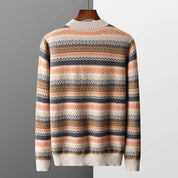 Retro Reverence Jacquard Sweater