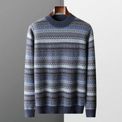 Retro Reverence Jacquard Sweater
