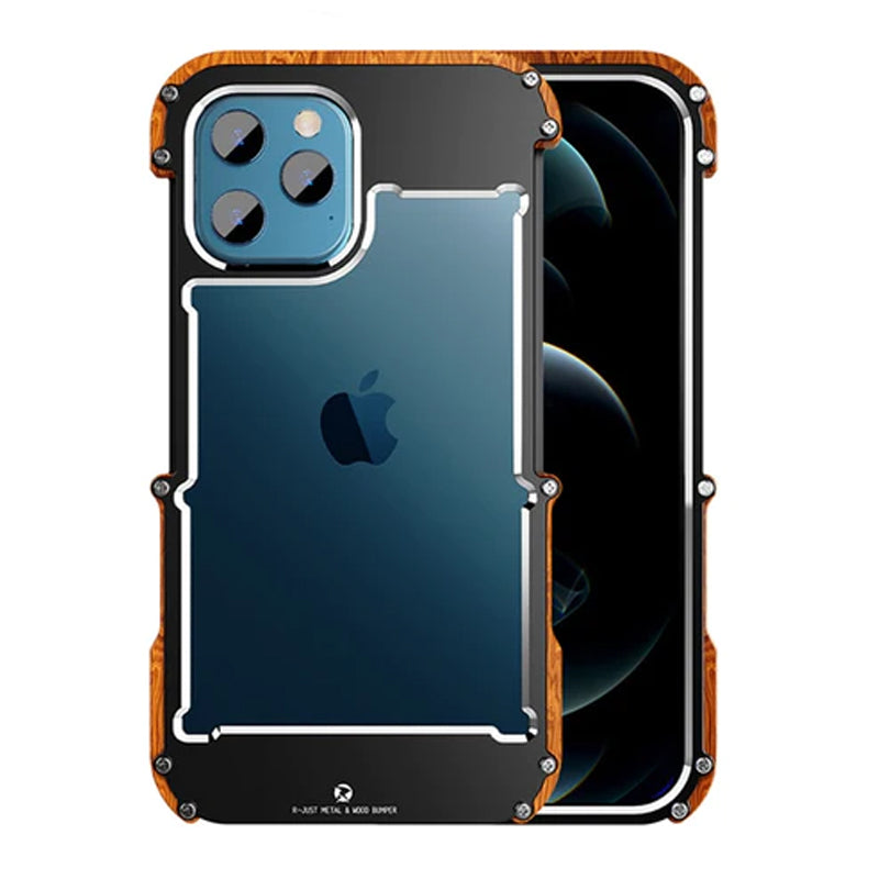 Rustic Iron-Wood iPhone Case